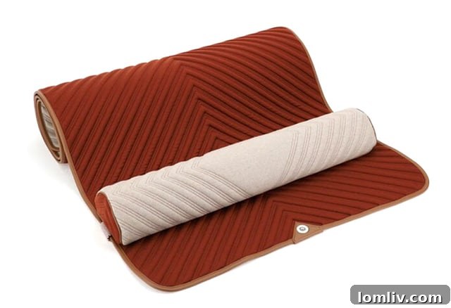 Loro Piana Pure Cashmere Meditation Mat for Luxury Self-Care