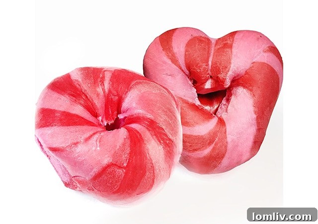 The Bagel Nook's Heart-Shaped Bagels for Valentine's Day Breakfast