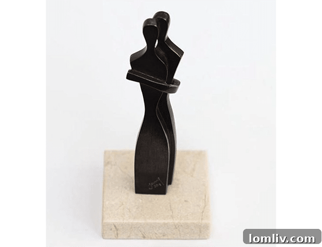 Jennifer Troice's Bronze Hug Sculpture: A Timeless Expression of Affection