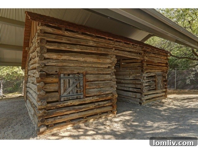 The historic Sharrock Niblo Barn, a preservationist's dream project in Dallas.