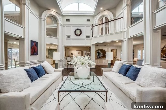 Elegant Entrance of 3507 McFarlin Blvd, University Park, Dallas