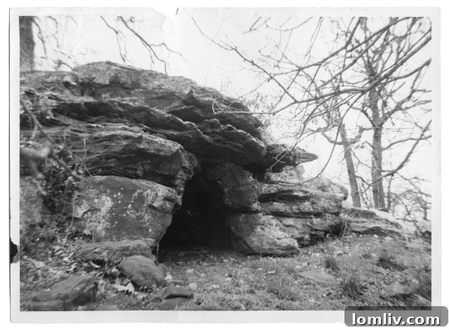 Sam Bass Cave near Pilot Knob on Hunter Ranch