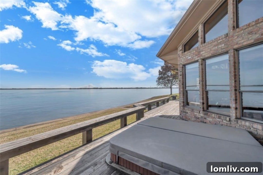 Private Sandy Beach and Lakefront Amenities Texas