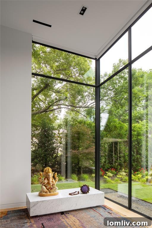Dedicated prayer room with calm and spiritual ambiance