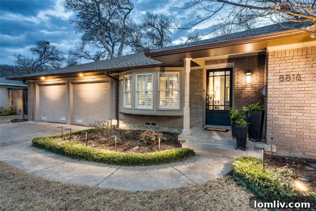Luxury Ranch Style Home at 8818 Lakemont Drive, Shorecrest Dallas