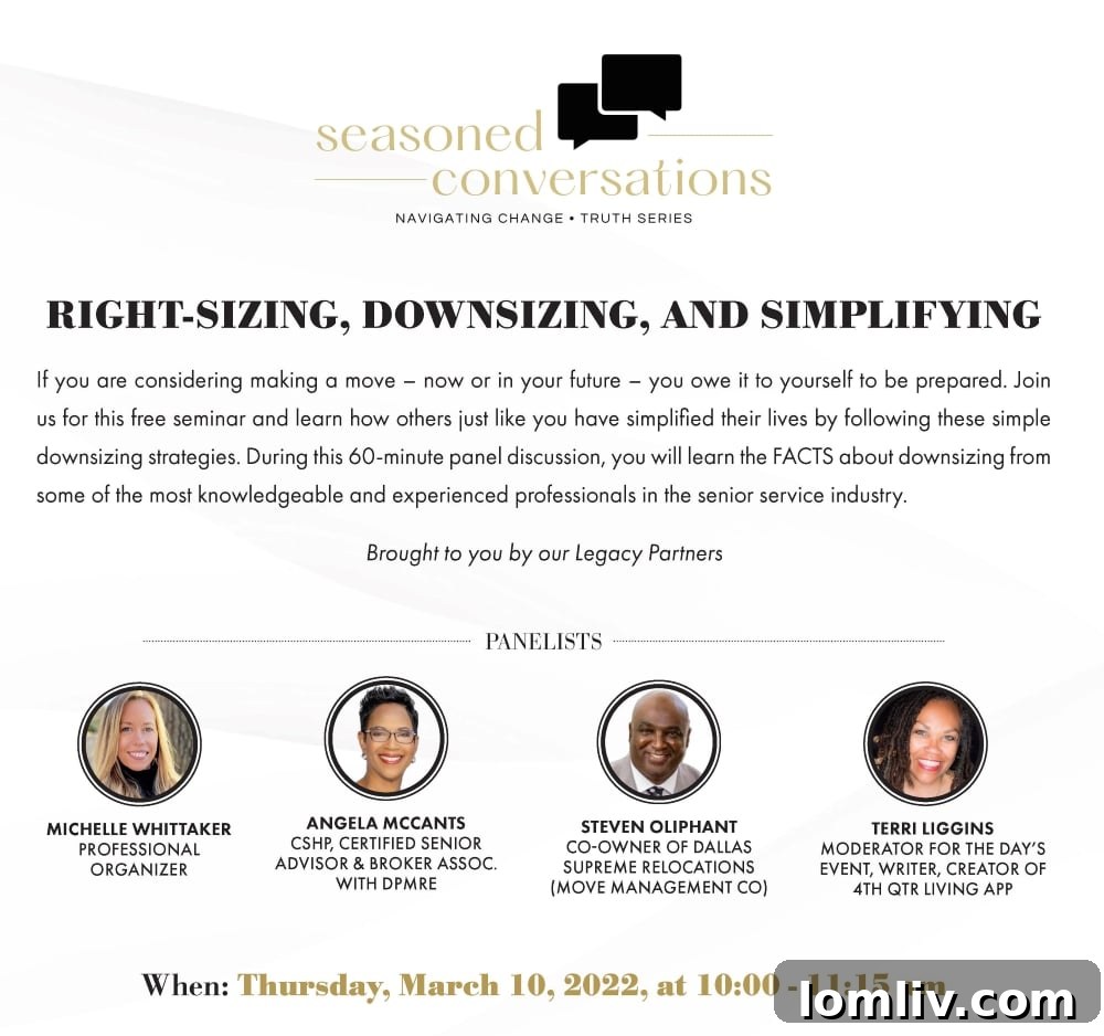 Angela McCants leading Seasoned Conversations Truth Series for seniors