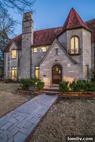 7030 Tokalon Drive - French Eclectic Mansion