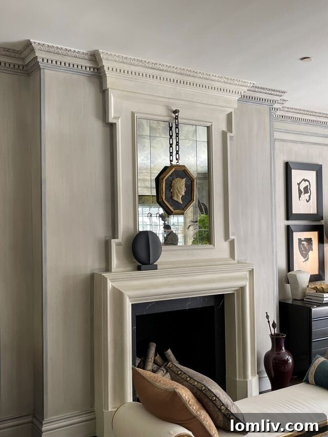 Mark Marynick The Artistry of Casci Ornamental Plaster 7 Elegant plaster mantel by Casci Ornamental Plaster