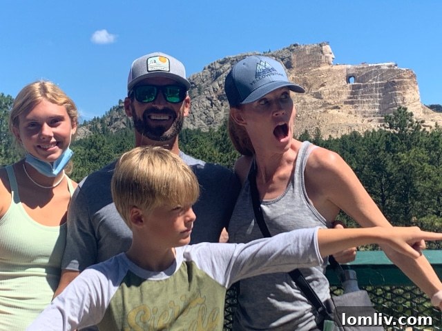 Sydney, Trey, Jax, and Rebecca Singleton, enjoying family time