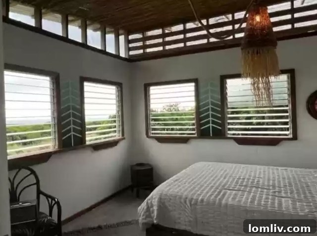 Hawaii Property Interior: Compact Living with Outdoor Access