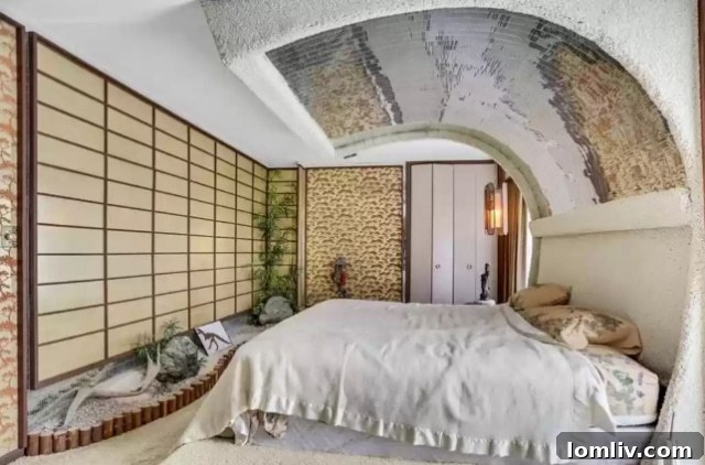 Luxurious Primary Suite with Unique Indoor Garden Feature