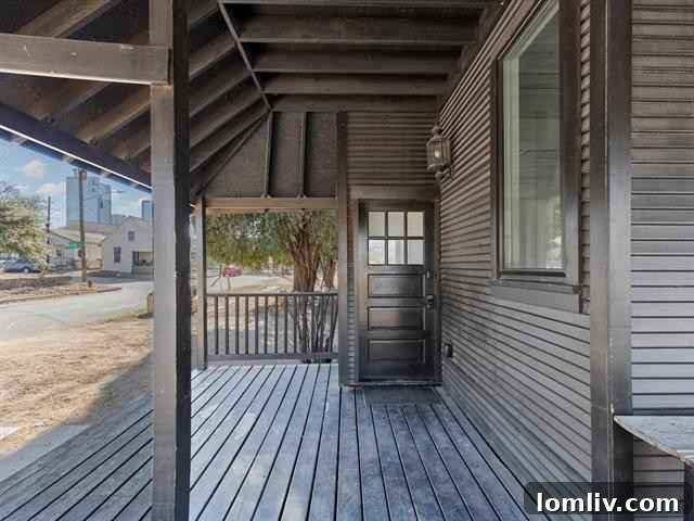 The Black House Fort Worth exterior view