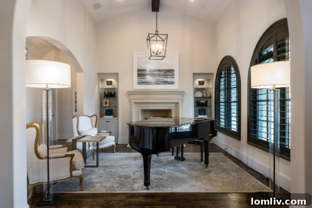 Grand Foyer in Luxury Dallas Home - 6531 Stefani Drive