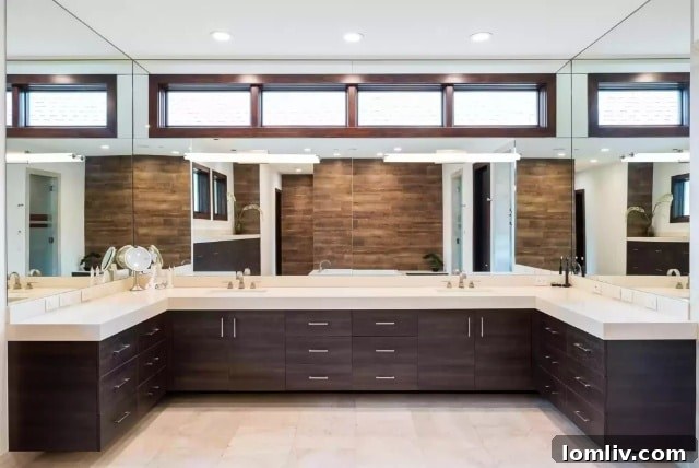 Lake Forest's Singular Gem: Rising Above Zero Lot Line Living 13 Spacious Upstairs Laundry Room in Luxury Dallas Home