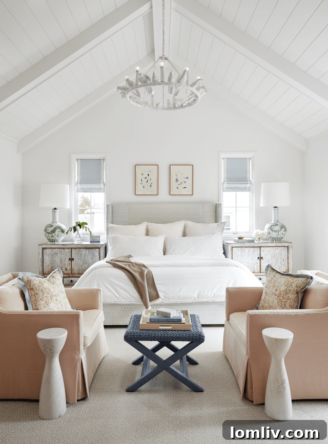 A cozy yet elegant sitting area, showcasing a blend of comfort and style.