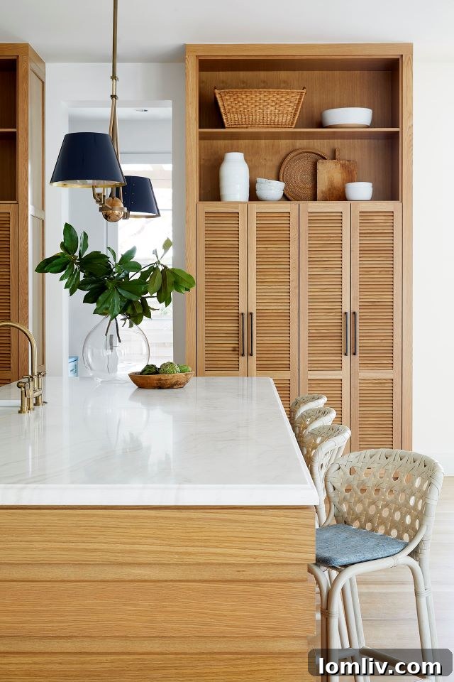 A stylish and functional mudroom or entryway, designed for everyday convenience and aesthetic appeal.