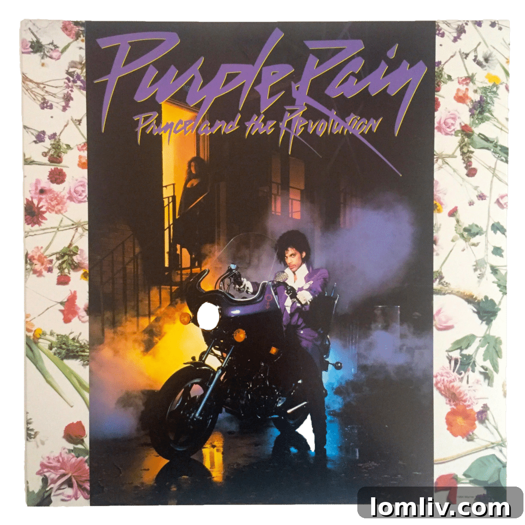 Raindrop Refresh: Elevating Your Home with Spring Style 12 Vintage Prince Purple Rain Warner Bros Records promo poster from 1984, a collector's item.