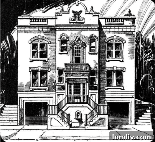 Historic Architecture of Eagle Apartments Dallas