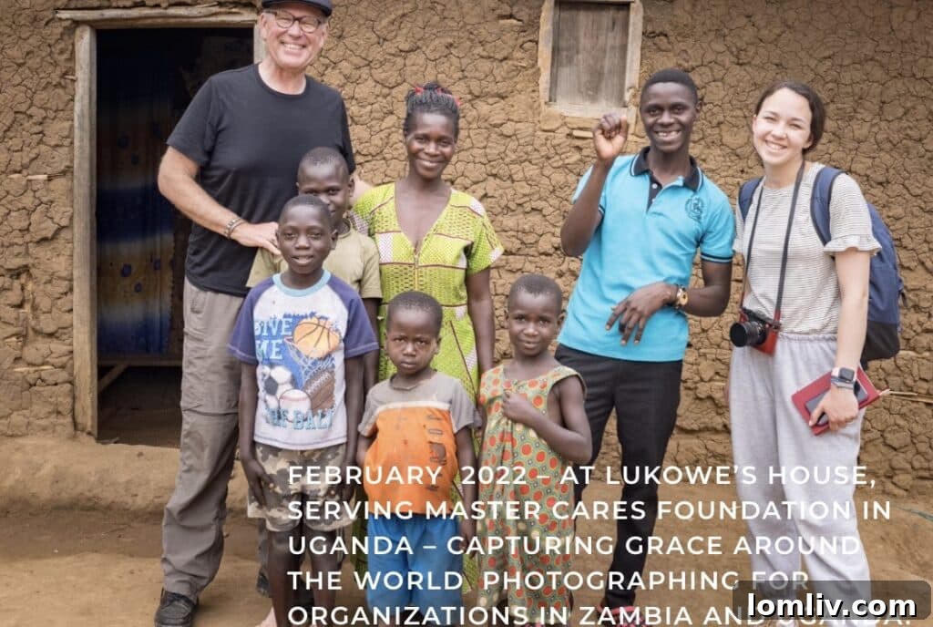 Ronnie Mosley (left) and Dasha Shastun (right) on a mission trip earlier this year, united by purpose