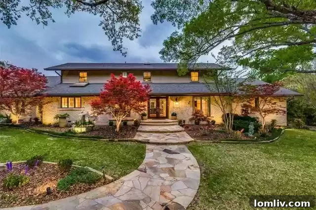 Luxury Mid-Century Ranch Home in Northwood Hills Estates, Dallas