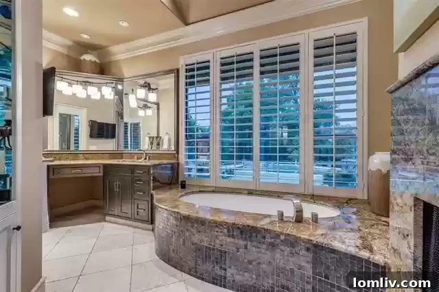 Walk-in Closets and Spa Amenities in Primary Bathroom