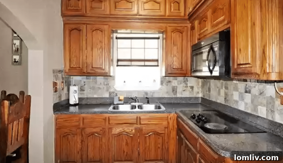 Versatile mother-in-law suite with its own private entrance, offering flexible living arrangements.
