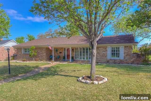 Renovated Ridgmar Ranch Home Exterior at 6324 Inca Road Fort Worth