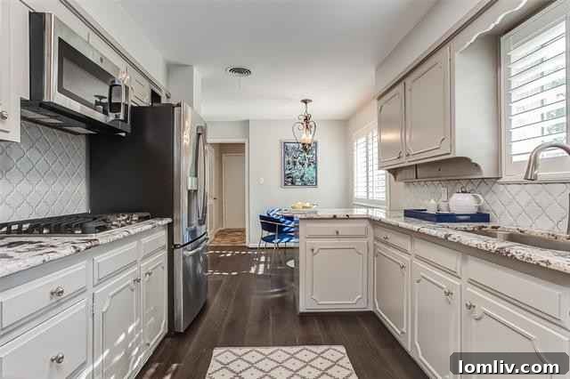 Inviting Dining Area Flowing into Living Space, Perfect for Entertaining
