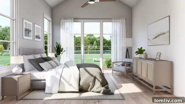 Exterior design of the Dogwood Canopy Home at Long Cove