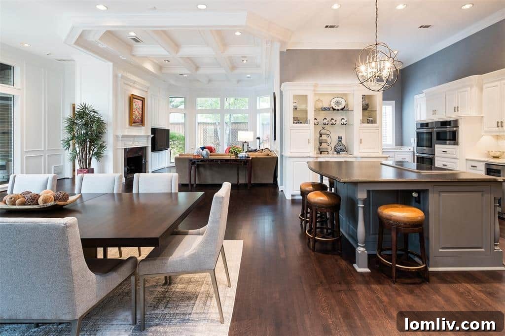 One of the spacious walk-in closets in the master suite of this Preston Hollow luxury home, offering abundant storage.