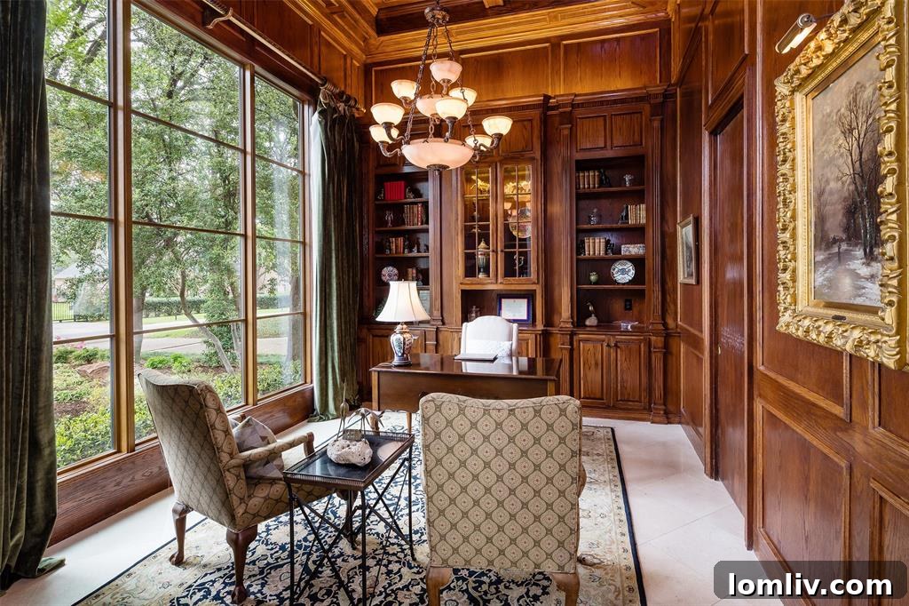 Elegant dining room at 6049 Glendora, perfect for entertaining with its tasteful decor and ample natural light.