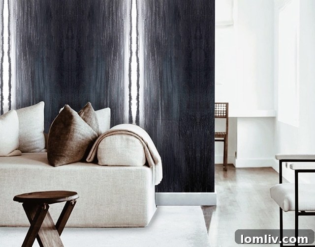 Debra Ferrari Infuses Art into New Wallpapers and Rugs 4 Debra Ferrari Wallcovering Abstract Art Inspiration