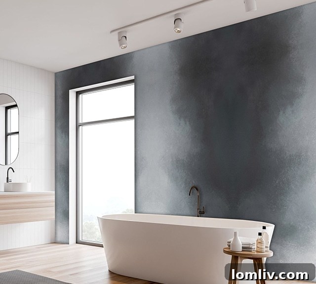 Debra Ferrari Infuses Art into New Wallpapers and Rugs 6 Abstract Wallcovering with Nature-Inspired Design