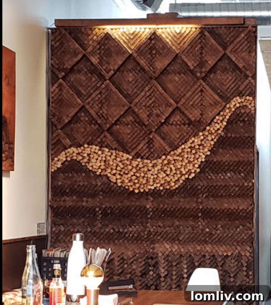 Ben Lewis's artistry is evident in diverse commercial and public spaces.
