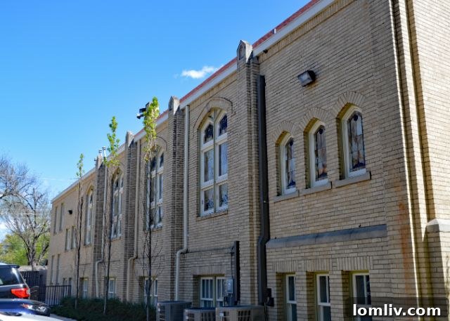 Historic architecture of Arts Mission Oak Cliff, a successful adaptive reuse project