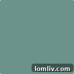Benjamin Moore Waterbury Green paint swatch