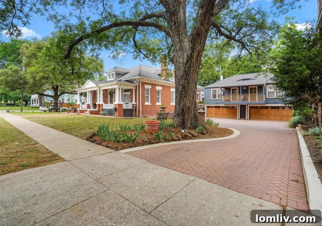 Spacious Four-Car Garage with Studio Apartments Above, Fairmount Fort Worth