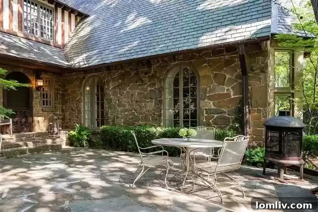6205 Saint Andrews Drive exterior, showcasing classic Tudor architectural details