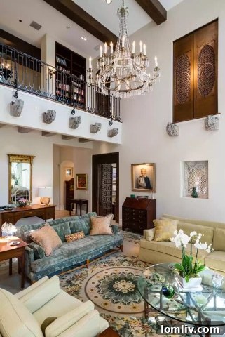 Intricately designed jali screens complementing the home's unique aesthetic