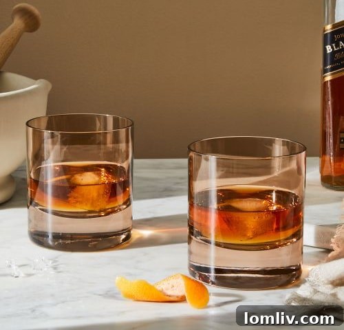 Estelle Rocks Glass - Classic Elegance for Your Home Bar