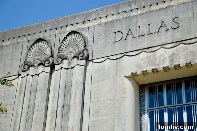 Fair Park's iconic entrance gate, welcoming visitors.