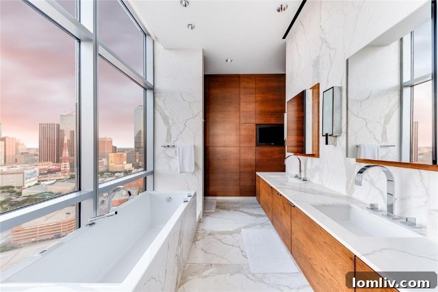 High-End Finishes Dallas Penthouse