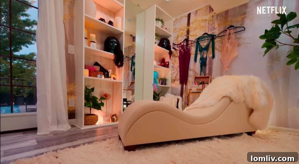 Netflix's New Series Ignite Your Inner Siren 7 How to Build a Sex Room design details