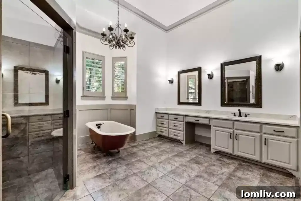 A Flower Mound Fairy Tale Home 12 Luxurious Primary Bedroom on First Floor