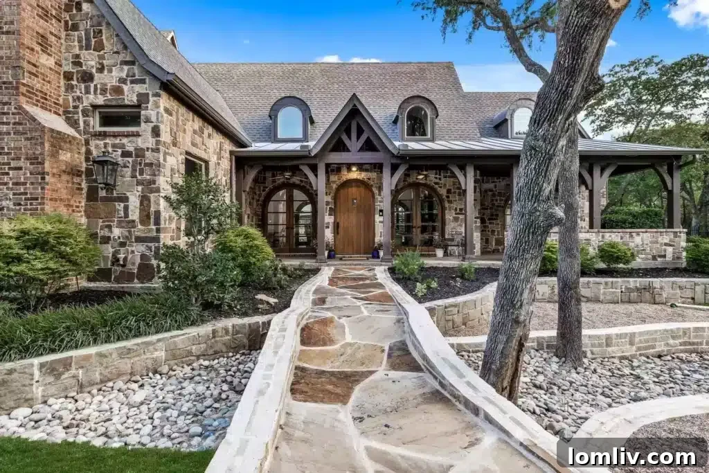 A Flower Mound Fairy Tale Home 3 Aerial View of 4905 North Creek Crossing Estate
