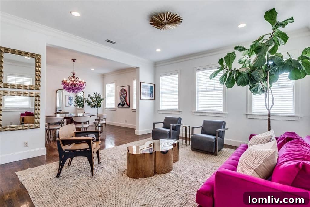 Modern Craftsman Revival 5 Bright and airy interior showcasing natural light