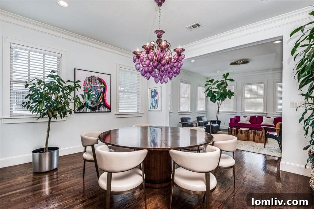Modern Craftsman Revival 7 Formal dining room perfect for entertaining