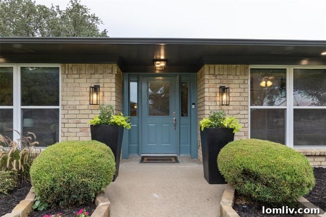 Inviting Exterior of 7435 Tangleglen Ranch Home