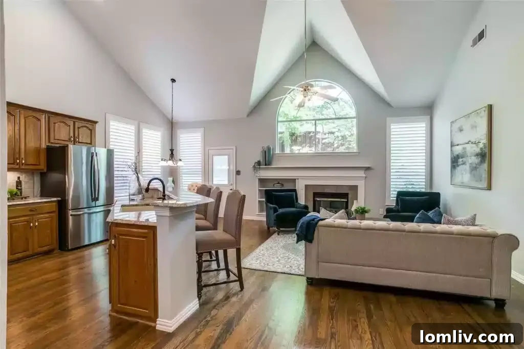 Elegant Kitchen Island and Seating