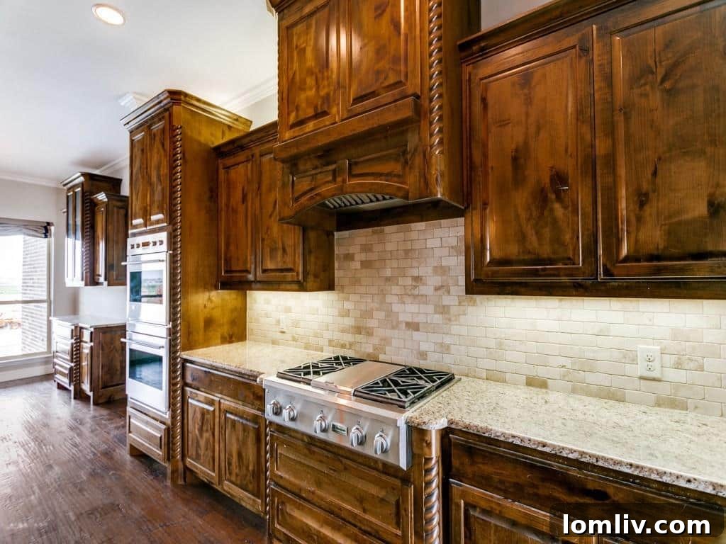 Open Concept Kitchen and Living
